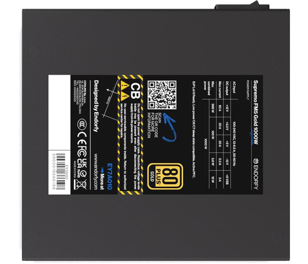 ENDORFY Supremo FM5 1000W 80 Plus Gold - 1078944 - zdjęcie 8